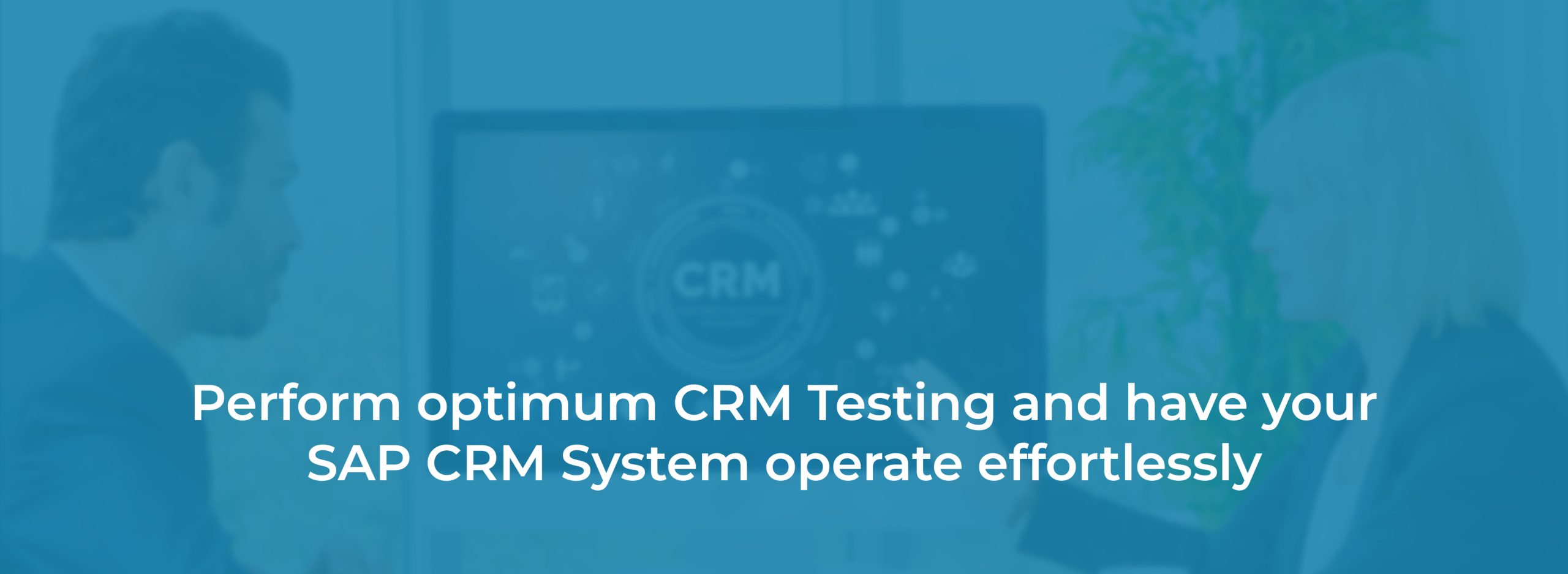SAP CRM Testing SAP CRM Testing