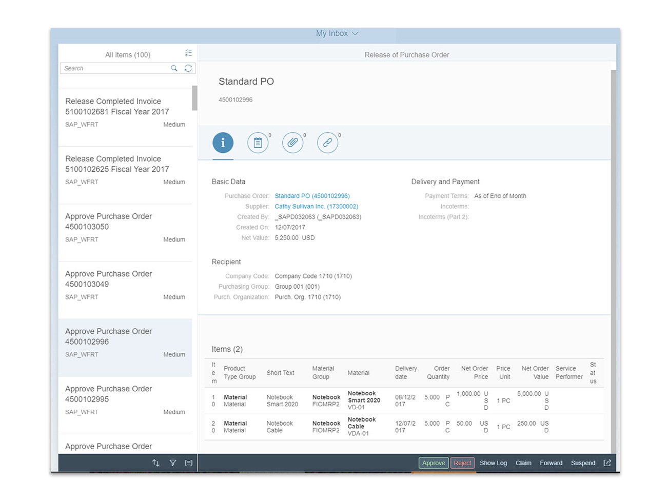SAP-Fiori-Approve-Service-Entry-Sheets-App