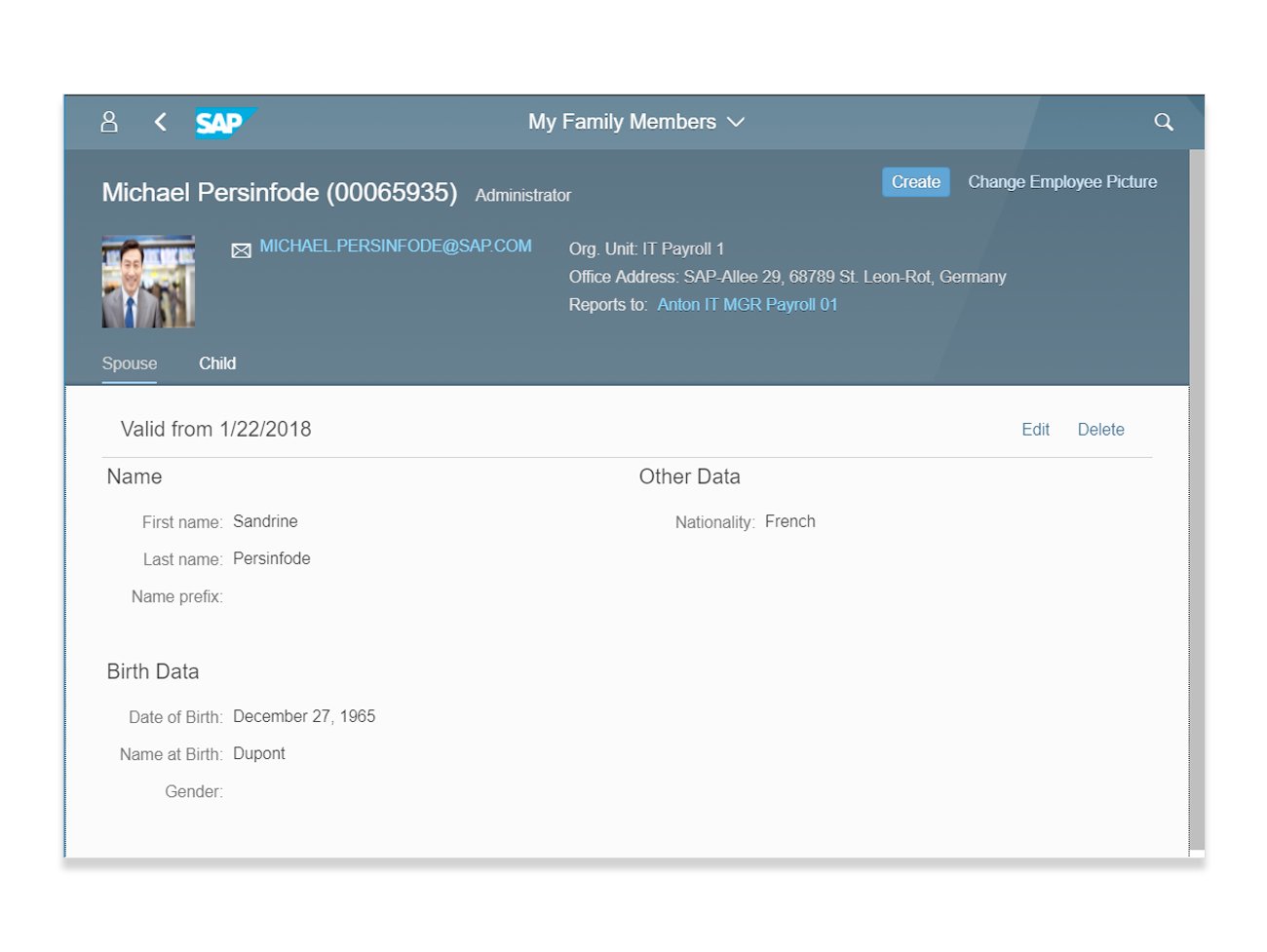 SAP-Fiori-My-family-members-App-Version-