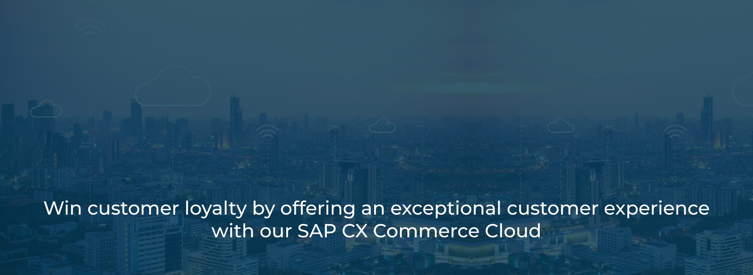 Win customer loyalty by offering an exceptional customer experience with our SAP CX Commerce Cloud