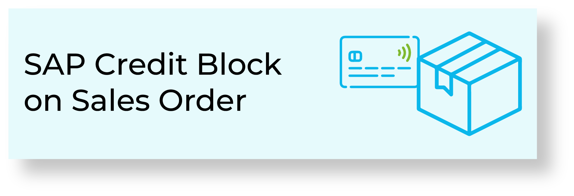 SAP Credit Block on Sales Order