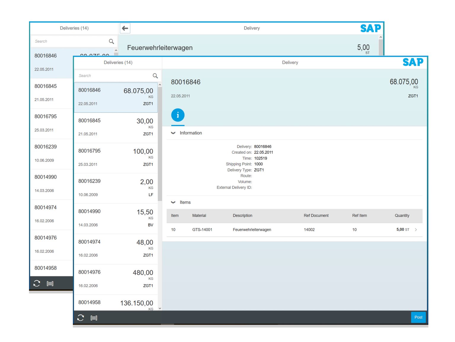 SAP-Delivery-Post-goods-issue-Fiori-App