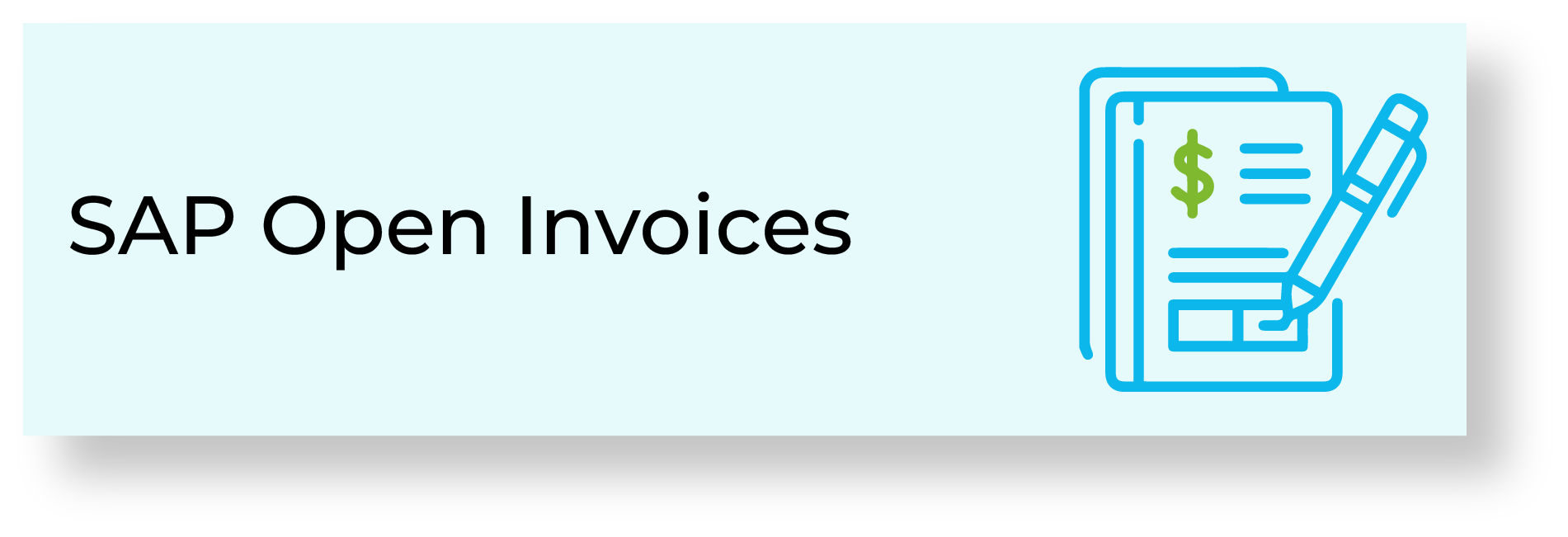 SAP Open Invoices