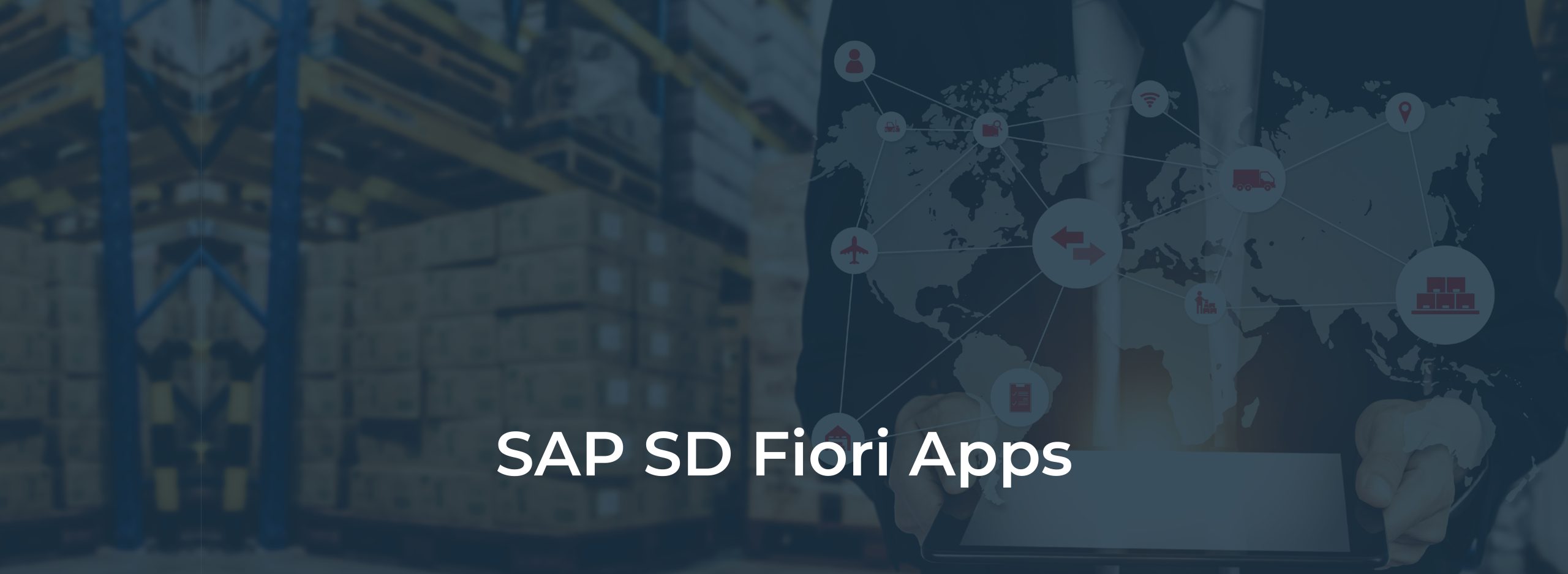 SAP SD Fiori apps banner SAP SD Fiori apps banner