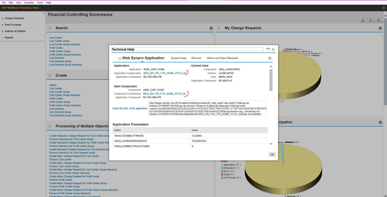 The user interfaces for SAP MDG F The user interfaces for SAP MDG F