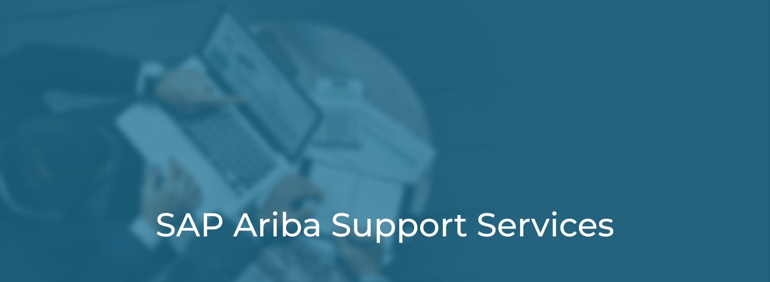 SAP Ariba Support Services SAP Ariba Support Services