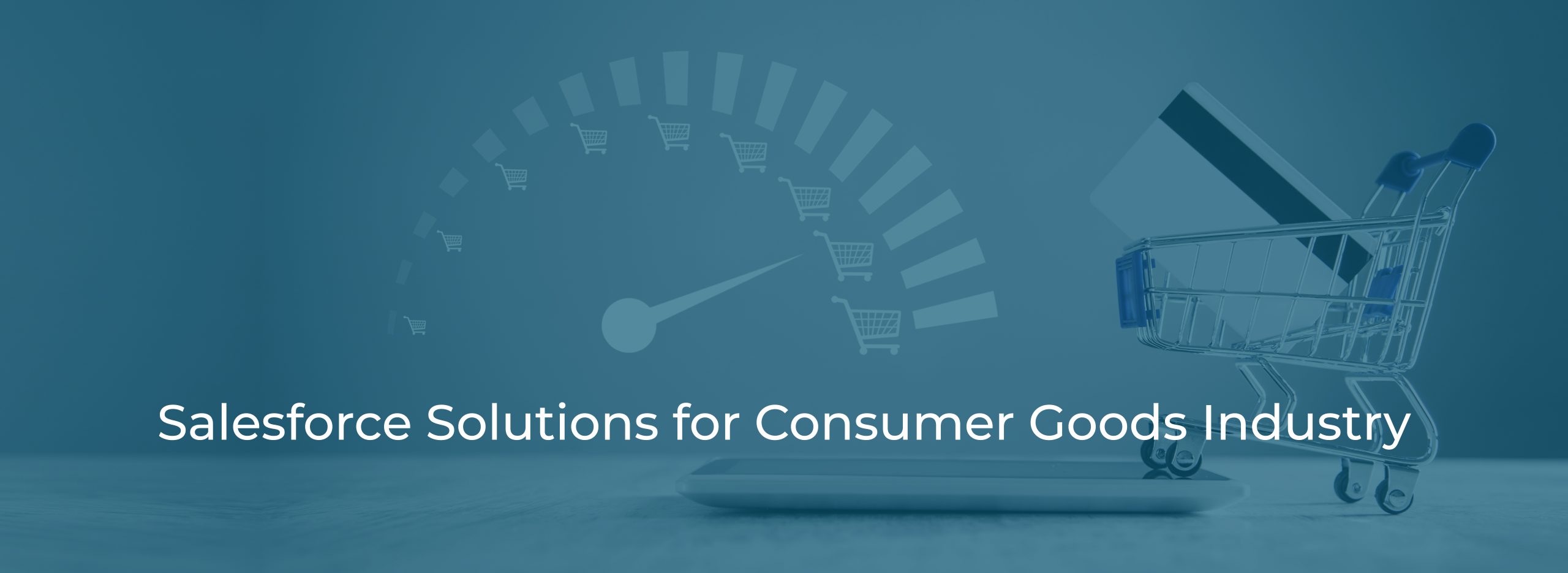 Salesforce Solutions for Consumer Goods Industry Salesforce Solutions for Consumer Goods Industry