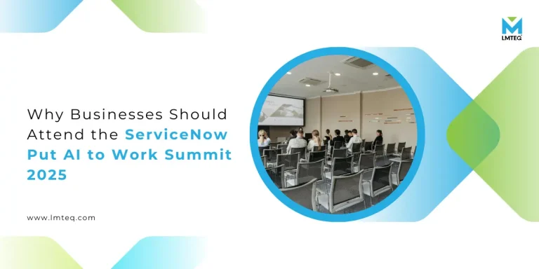 servicenow put ai to work summit 2025 A banner image representing the event being taking place symbolizing the ServiceNow AI Summit 2025.