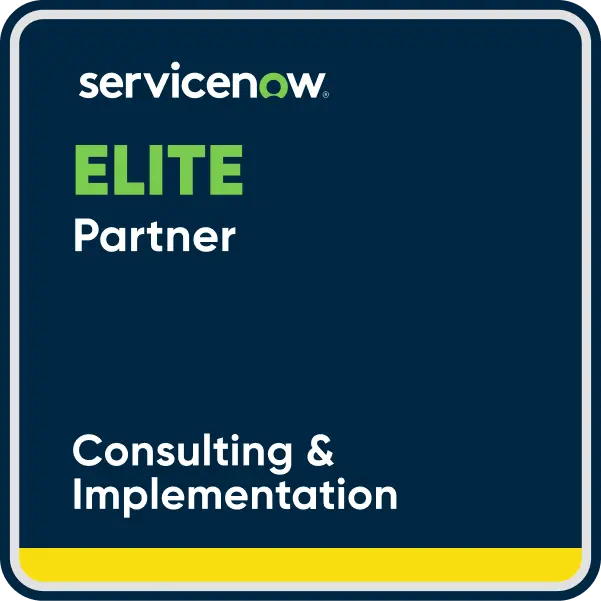servicenow elite partner badge SAP