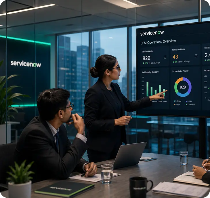 why choose servicenow for bfsi servicenow for banking