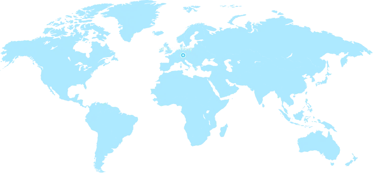 Europe office map